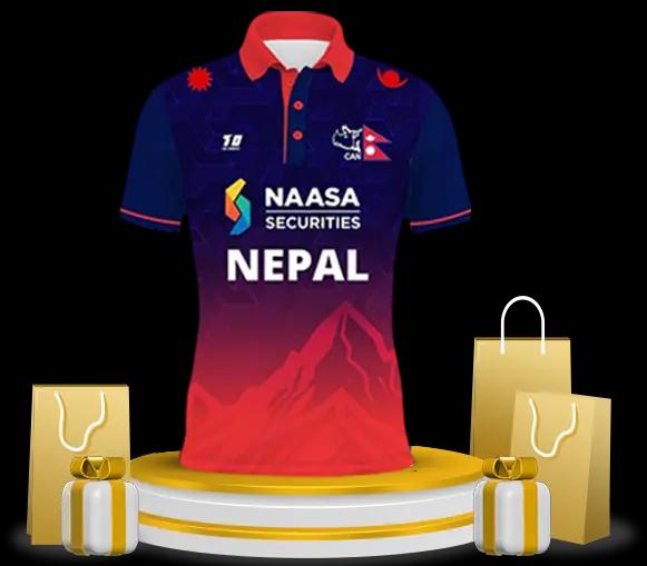 National Men’s Cricket Team jersey